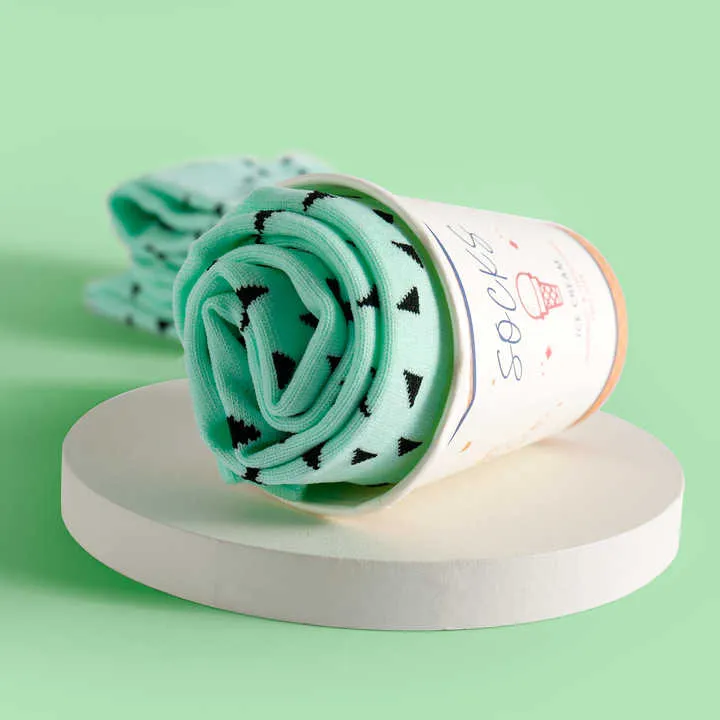 جوارب آيس كريم الملونة Colorful Ice Cream Socks
