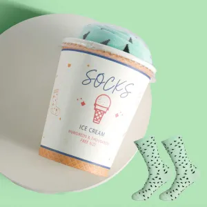 جوارب آيس كريم الملونة Colorful Ice Cream Socks