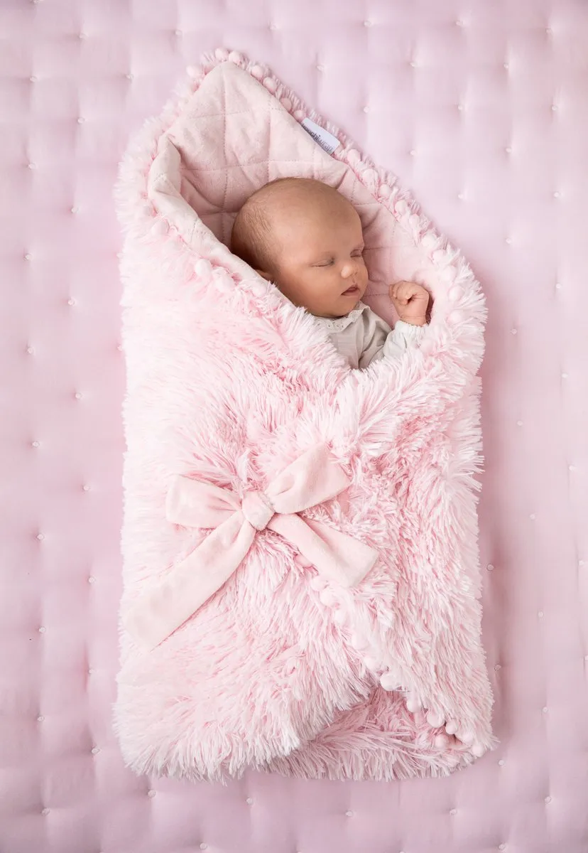 Baby Blanket - Blush Pink - Koochiwrap™️