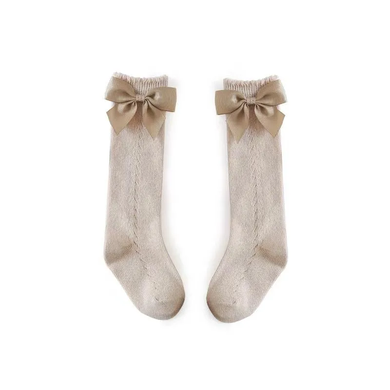 Big Ribbon Bow Knee Socks