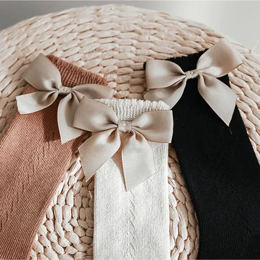 Big Ribbon Bow Knee Socks