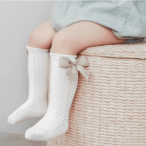 Big Ribbon Bow Knee Socks