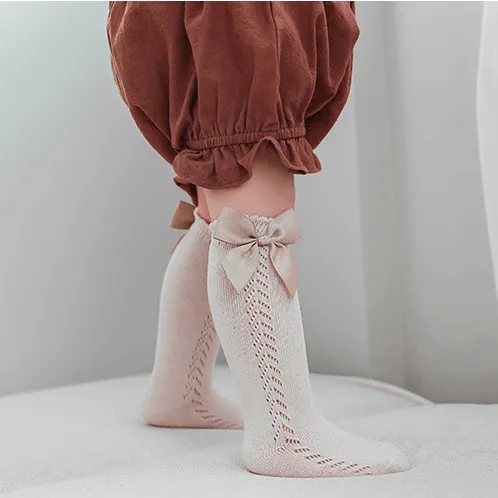 Big Ribbon Bow Knee Socks