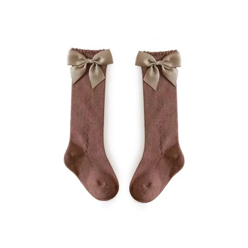 Big Ribbon Bow Knee Socks