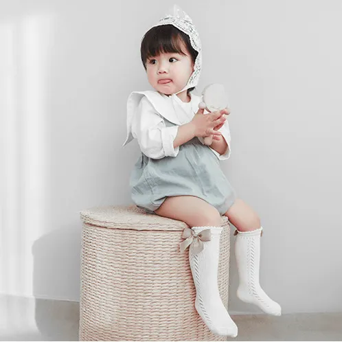 Big Ribbon Bow Knee Socks