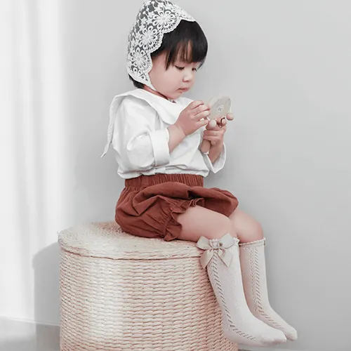 Big Ribbon Bow Knee Socks