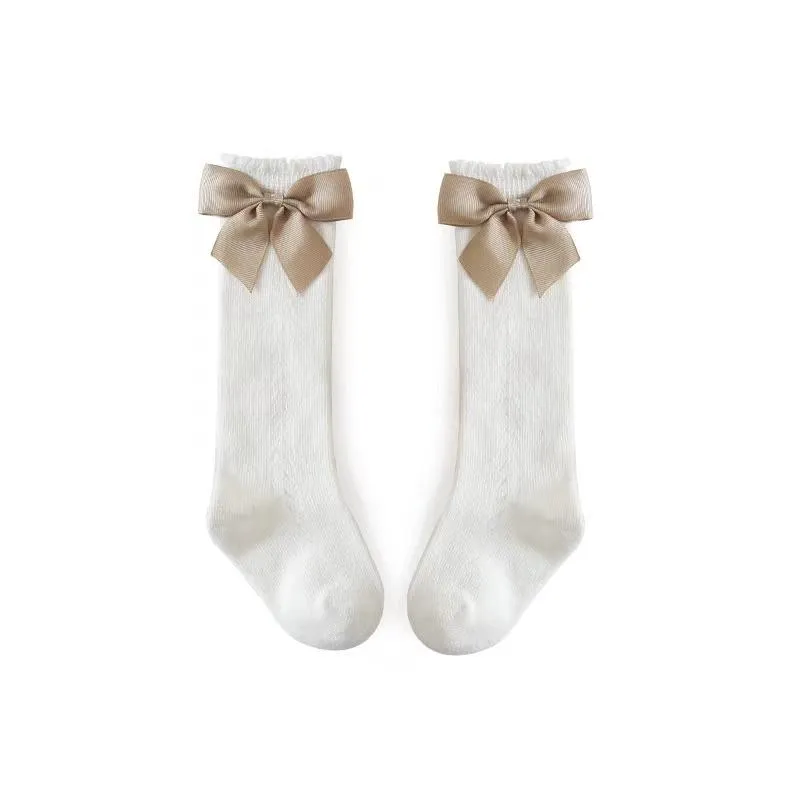 Big Ribbon Bow Knee Socks