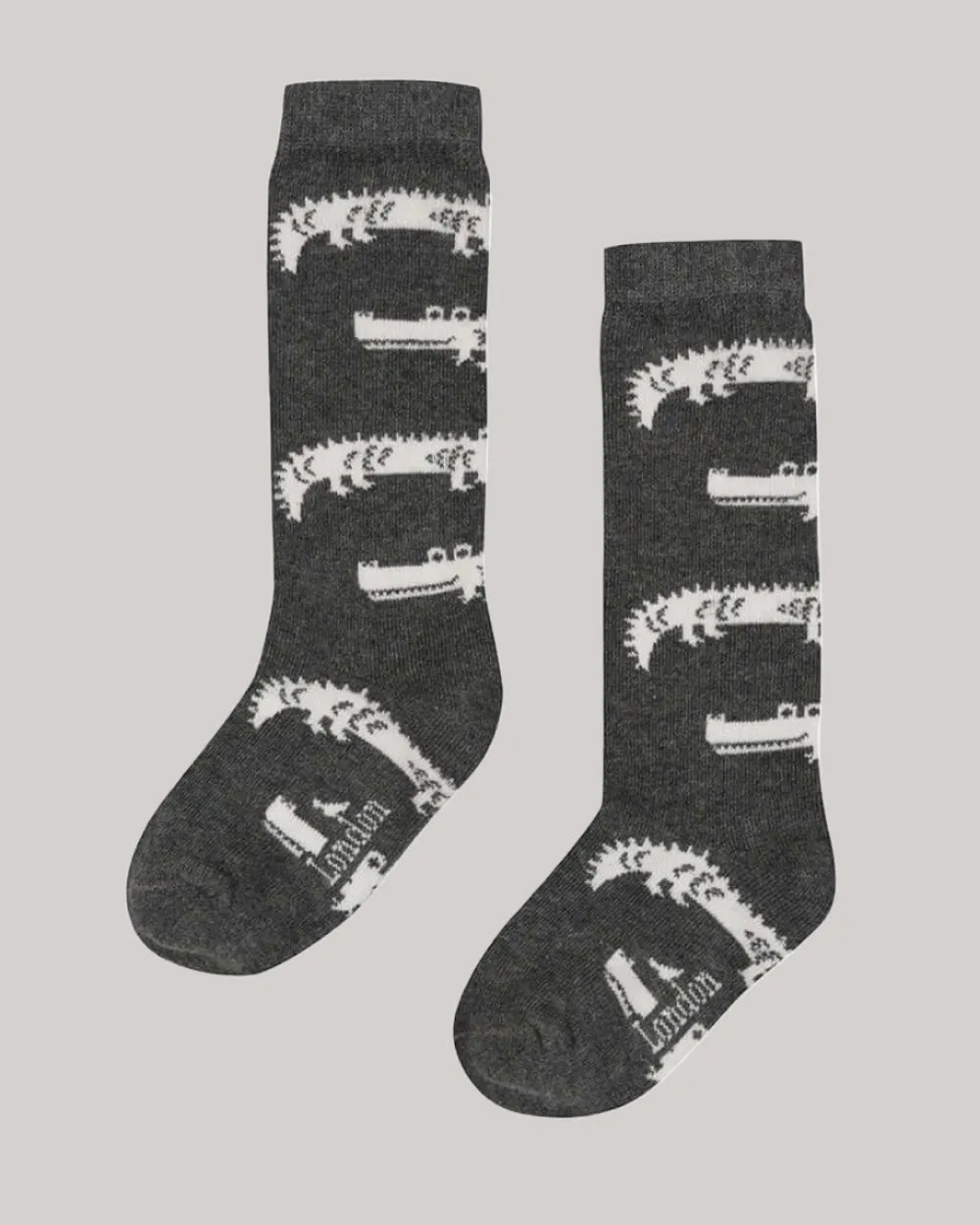 Croc Knee High Socks