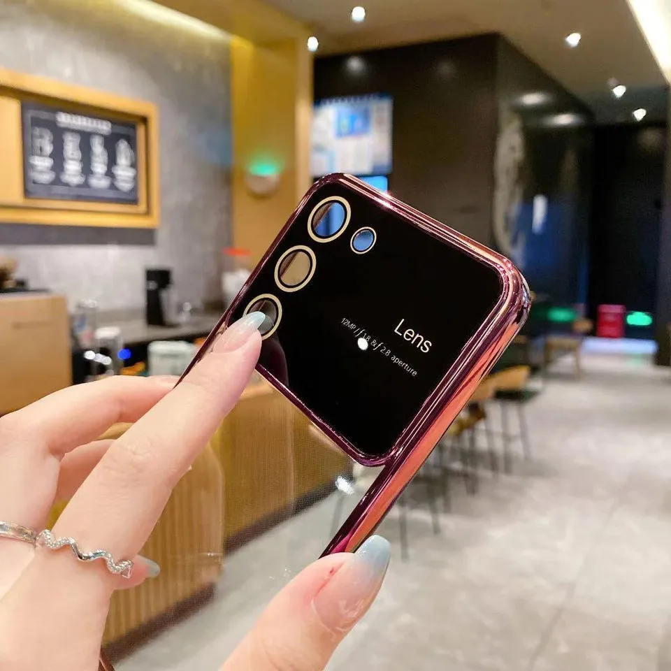 Electroplated Large Window Soft Case - Samsung