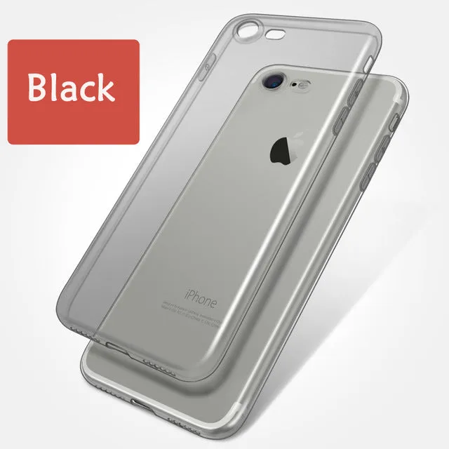 Esamday Luxury Clear Soft iPhone Case