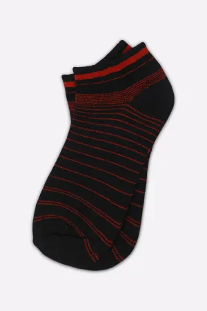 Red Ankle Socks