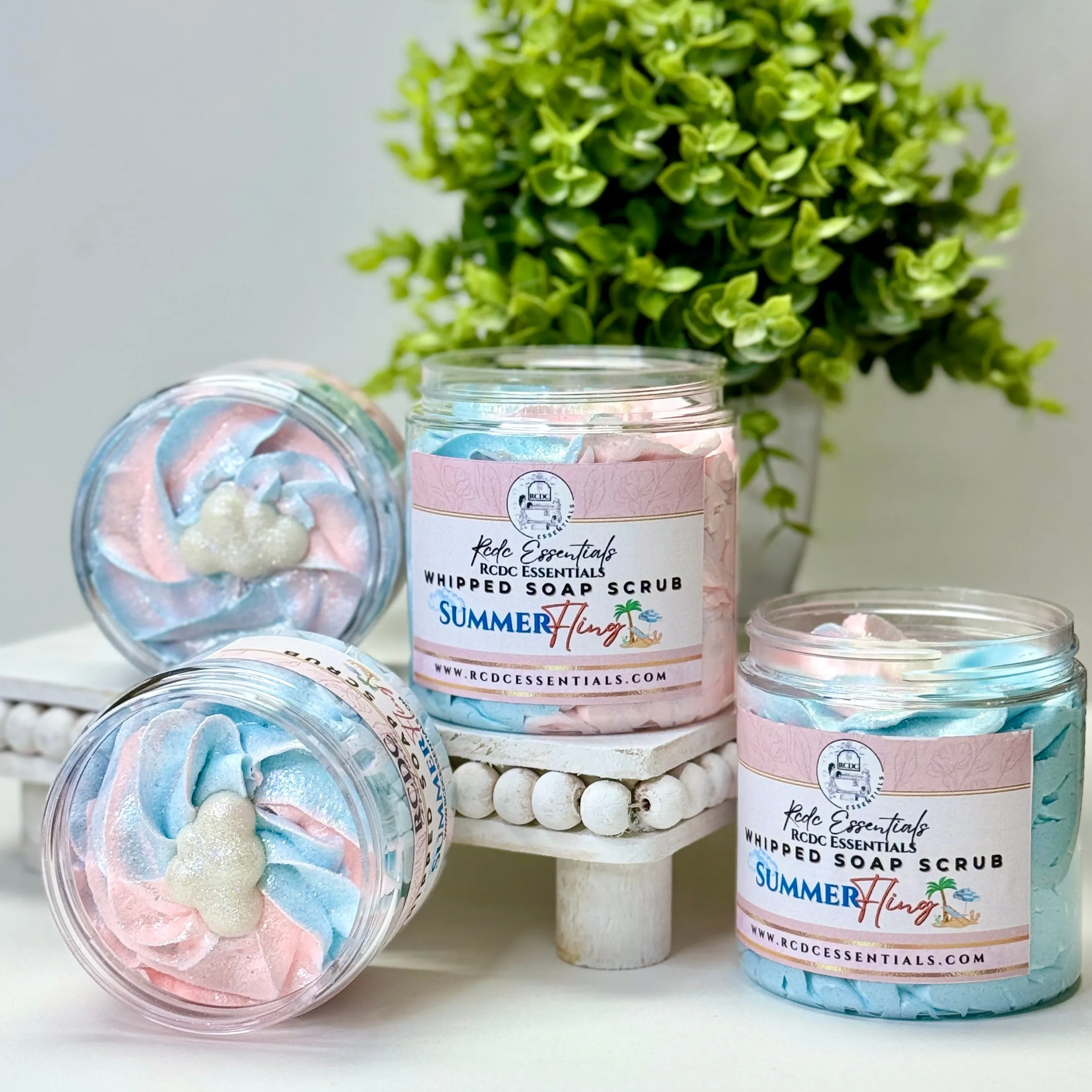 Summer Fling ~ Whipped Soap Sugar Scrub