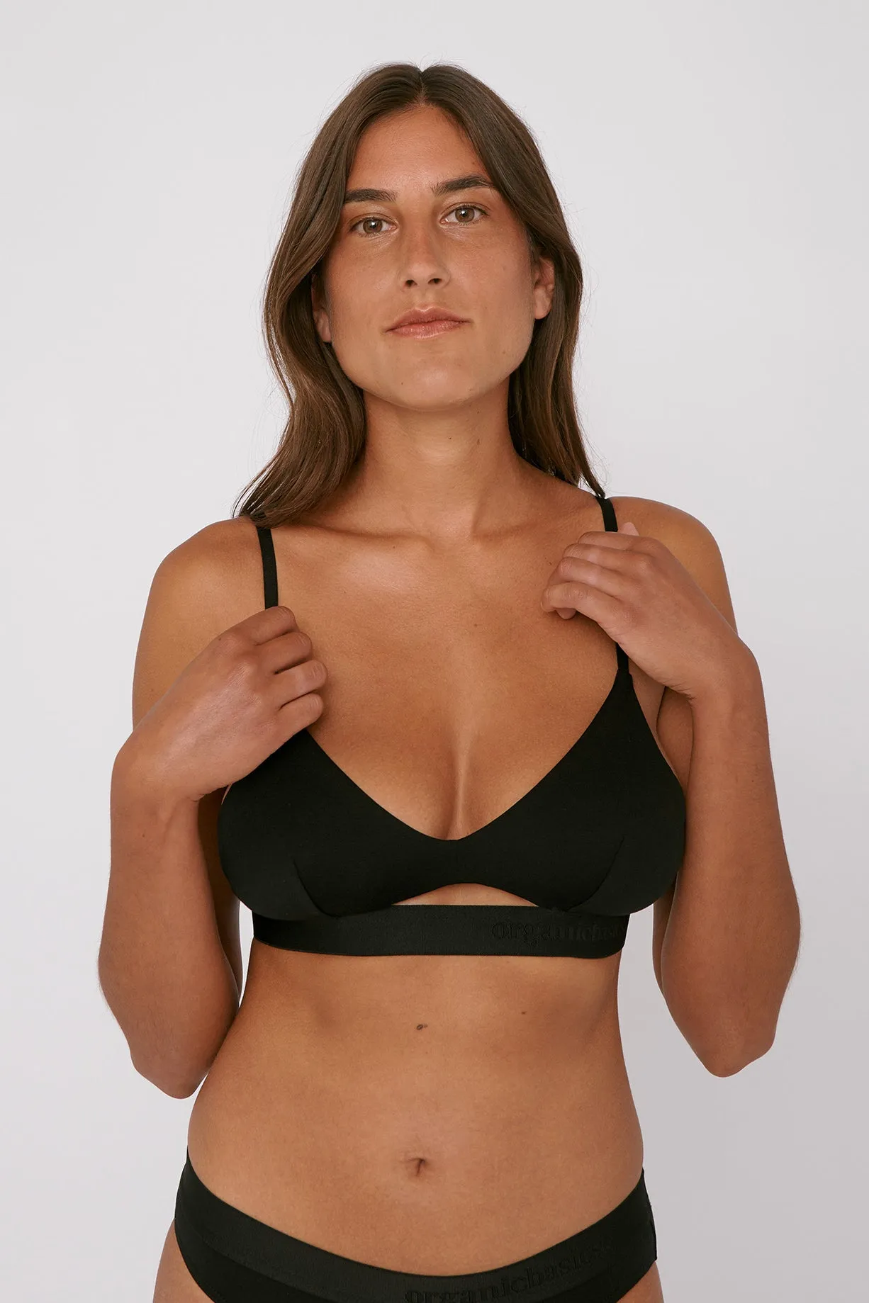 Tencel Bralette - Black