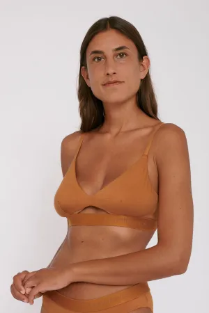 Tencel Bralette - Ocher